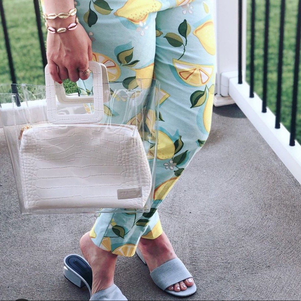 Staid Shirley bag med croc embossed leather